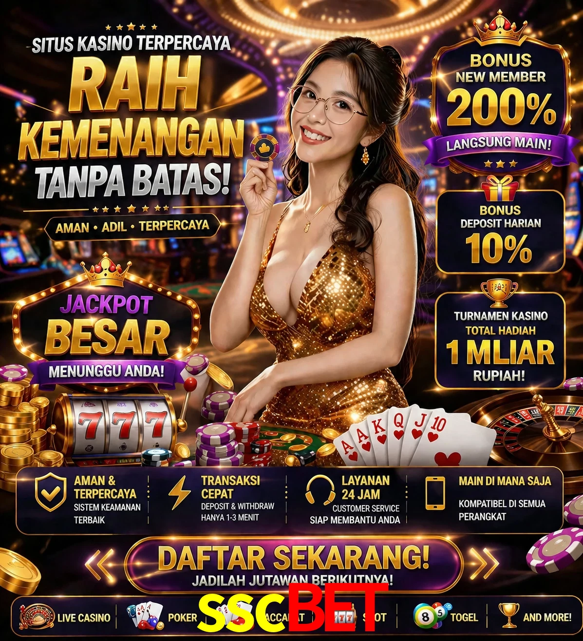 Roleta e blackjack sscbet